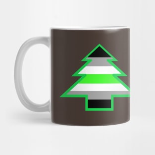 Agender Pride: Christmas Tree Mug